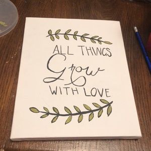 Hand painted farm house decor